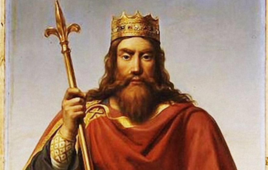 Clovis I de eerste koning der Franken