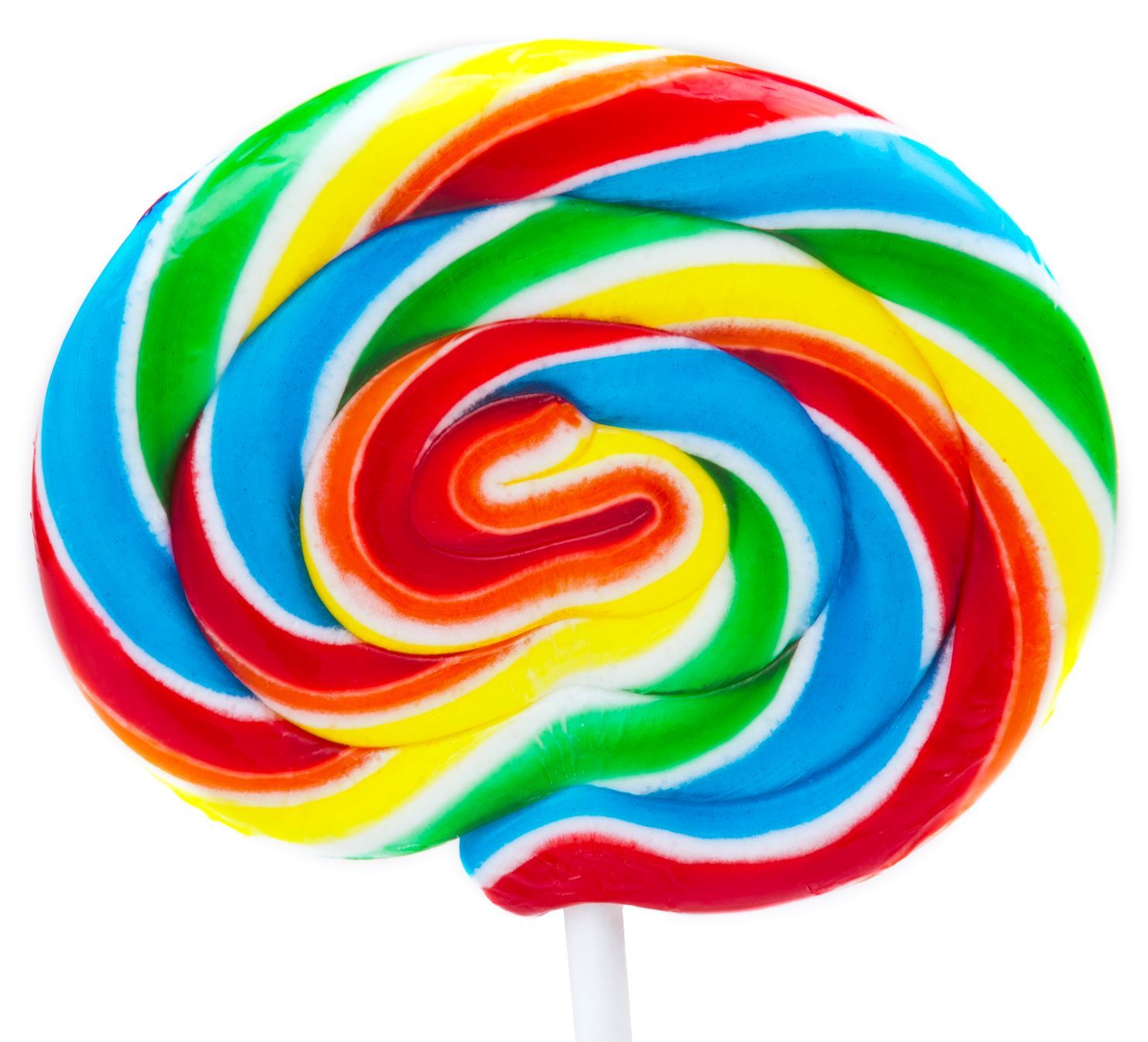 Lollipop Rainbox Swirl aangepast