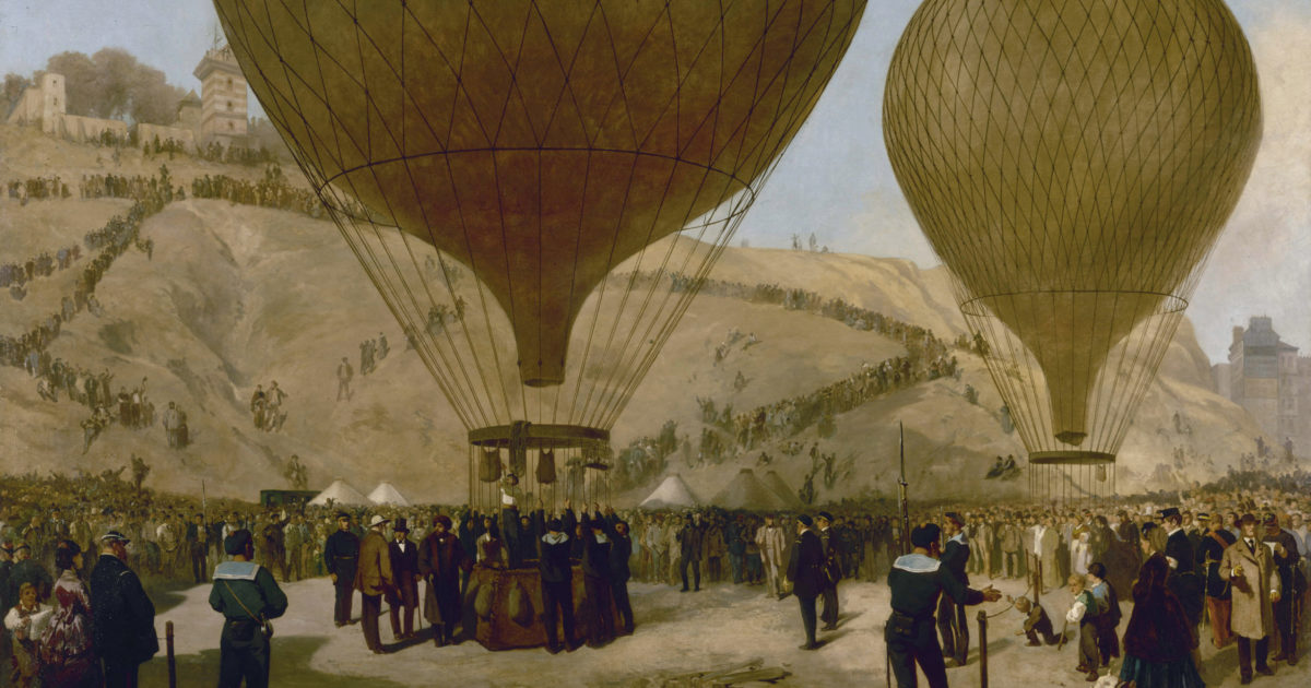 Ballooning Over Bullets, and Other Escapes From the Siege of Paris - the low countries