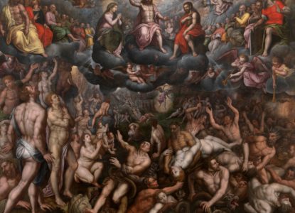 Raphael Coxie Het Laatste Oordeel ca 1588 MSK Gent