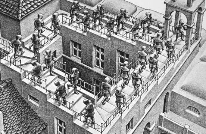 the low countries Tips on How to Create an Escher Sentence and Other ...